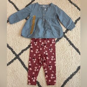 Carter’s NWT baby girl outfit
